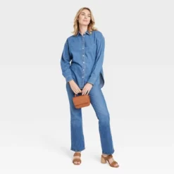 Women's Long Sleeve Oversized Button-Down Shirt - Universal Thread™ Blue 3 Women's Long Sleeve Oversized Button-Down Shirt - Universal Thread™ Blue -Hot Sale Universal Thread Shop GUEST 0a84bd2a 362e 49b7 8ffc b41a7a700cc7