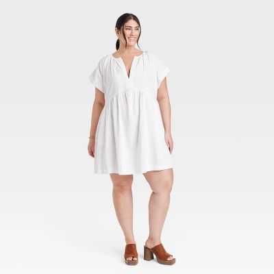 Women's Short Sleeve Linen Mini Shift Dress - Universal Thread™ Women's Short Sleeve Linen Mini Shift Dress - Universal Thread™ -Hot Sale Universal Thread Shop GUEST 0c8dd58d dee5 4dad 92c7 0329b9167405