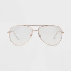 Women's Metal Aviator Blue Light Filtering Reading Glasses - Universal Thread™ Gold -Hot Sale Universal Thread Shop GUEST 0e4da77f fcc3 41ca b457 bfd9d4f6e6f8