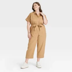 Women's Short Sleeve Button-Front Boilersuit - Universal Thread™ 4 Women's Short Sleeve Button-Front Boilersuit - Universal Thread™ -Hot Sale Universal Thread Shop GUEST 10e74425 9e20 4e49 87cf 89ee56a0232a
