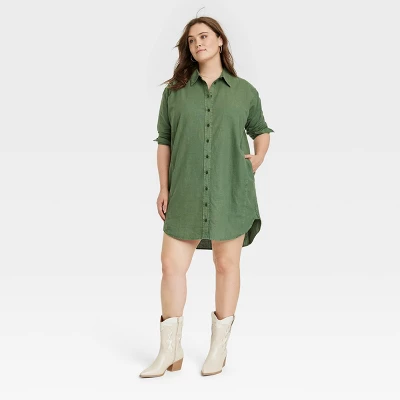 Women's Long Sleeve Mini Shirtdress - Universal Thread™ Women's Long Sleeve Mini Shirtdress - Universal Thread™ -Hot Sale Universal Thread Shop GUEST 1295ab84 fbb4 4e03 b1af 01625ac8f602