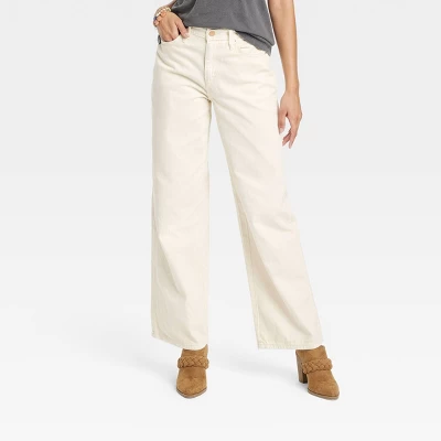 Women's High-Rise Wide Leg Jeans - Universal Thread™ Off-White Women's High-Rise Wide Leg Jeans - Universal Thread™ Off-White -Hot Sale Universal Thread Shop GUEST 16768315 2243 4016 8b54 a8f894b5ecbb