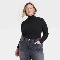 Women's Shrunken Rib Turtleneck Pullover Sweater - Universal Thread™ 4 Women's Shrunken Rib Turtleneck Pullover Sweater - Universal Thread™ -Hot Sale Universal Thread Shop GUEST 1897b137 1c77 4d0f 8b4a 260b5938d071