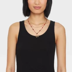 Mixed Quartz Stationed Chain And Beaded Necklace Set 3pc - Universal Thread™ -Hot Sale Universal Thread Shop GUEST 1d91f485 2329 43b0 a4a3 ed4c05f053e2