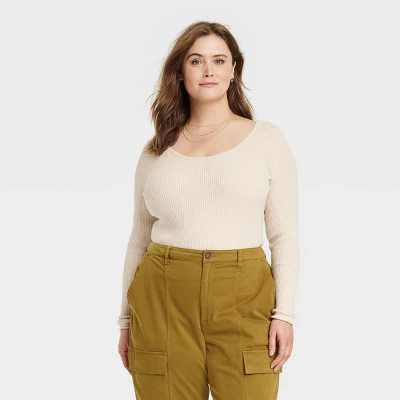 Women's Shrunken Rib Scoop Neck Pullover Sweater - Universal Thread™ Women's Shrunken Rib Scoop Neck Pullover Sweater - Universal Thread™ -Hot Sale Universal Thread Shop GUEST 1f693110 e9e4 4d53 8e04 a5c706a241a6