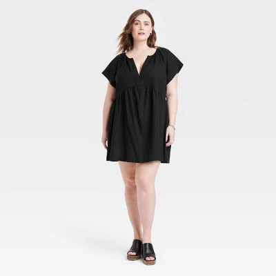 Women's Short Sleeve Linen Mini Shift Dress - Universal Thread™ Women's Short Sleeve Linen Mini Shift Dress - Universal Thread™ -Hot Sale Universal Thread Shop GUEST 26ca4ec9 25ed 49a4 bb65 2c928fd6113a