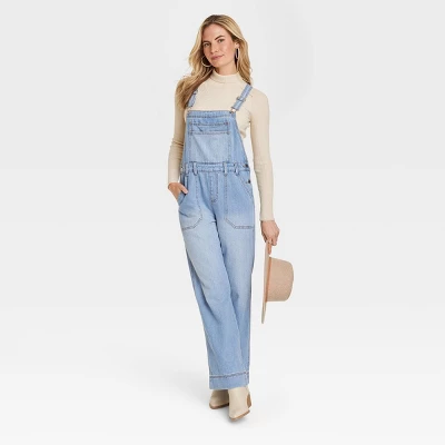 Women's Wide Leg Denim Overalls - Universal Thread™ Light Wash Women's Wide Leg Denim Overalls - Universal Thread™ Light Wash -Hot Sale Universal Thread Shop GUEST 2f0136db d32f 4083 92b7 95c700df1cb7