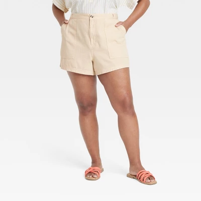 Women's High-Rise Utility Shorts - Universal Thread™ Women's High-Rise Utility Shorts - Universal Thread™ -Hot Sale Universal Thread Shop GUEST 36635150 40d8 46b8 8437 01e37f949455