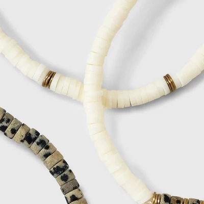 Semi-Precious Heishi Multi-Strand Bracelet Set 3pc - Universal Thread™ Semi-Precious Heishi Multi-Strand Bracelet Set 3pc - Universal Thread™ -Hot Sale Universal Thread Shop GUEST 370ff394 7718 40f4 b0bb 0bb4c384faa2