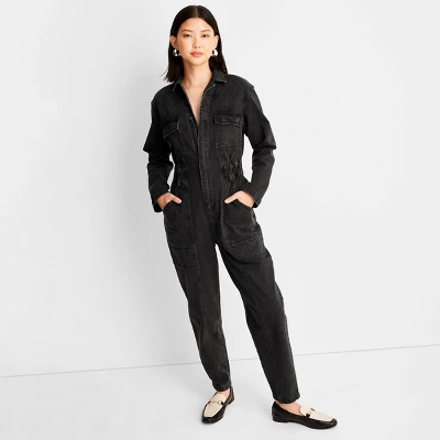 Women's Long Sleeve Denim Jumpsuit - Universal Thread™ Women's Long Sleeve Denim Jumpsuit - Universal Thread™ -Hot Sale Universal Thread Shop GUEST 3a62e4f7 5941 40e6 855a ab52d2085892