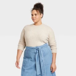 Women's Crew Neck Cashmere-Like Pullover Sweater - Universal Thread™ -Hot Sale Universal Thread Shop GUEST 3c6bb8cd c5a4 488b 90f6 4045158e8576