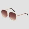 Women's Metal Oversized Square Sunglasses - Universal Thread™ Brown 1 Women's Metal Oversized Square Sunglasses - Universal Thread™ Brown -Hot Sale Universal Thread Shop GUEST 514dac6b ae43 4aa7 9164 3ef9bf376ee7