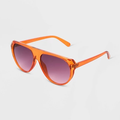 Women's Flat Top Cateye Sunglasses - Universal Thread™ Amber Women's Flat Top Cateye Sunglasses - Universal Thread™ Amber -Hot Sale Universal Thread Shop GUEST 52135162 9679 4e01 a115 3e6e275d6f77