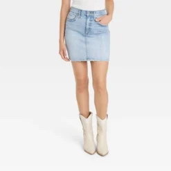 Women's High-Rise Denim Mini Skirt - Universal Thread™ Light Wash -Hot Sale Universal Thread Shop GUEST 578d2a69 f67a 440a a732 1548b8b96af5