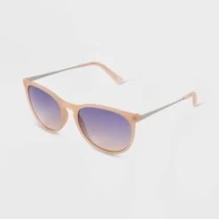 Women's Metal Round Sunglasses - Universal Thread™ Pink