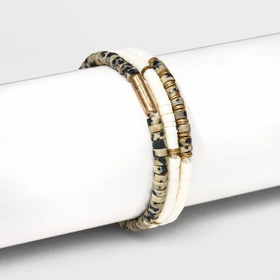 Semi-Precious Heishi Multi-Strand Bracelet Set 3pc - Universal Thread™ Semi-Precious Heishi Multi-Strand Bracelet Set 3pc - Universal Thread™ -Hot Sale Universal Thread Shop GUEST 8e6604ca f9bf 4f43 927f f2d39fb47f95