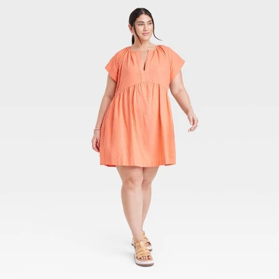 Women's Short Sleeve Linen Mini Shift Dress - Universal Thread™ Women's Short Sleeve Linen Mini Shift Dress - Universal Thread™ -Hot Sale Universal Thread Shop GUEST 8f9a35d5 2e46 47a6 8ee3 1ccceb6b7af2