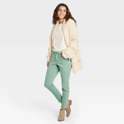 Women's Mid-Rise Skinny Stretch Ankle Jeans - Universal Thread™ Green -Hot Sale Universal Thread Shop GUEST 94452e30 246c 46bc 8516 f8f9a42a136e