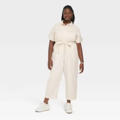Women's Short Sleeve Button-Front Boilersuit - Universal Thread™ 5 Women's Short Sleeve Button-Front Boilersuit - Universal Thread™ -Hot Sale Universal Thread Shop GUEST 9a0115f1 7e0b 4d5a ad32 893f897f6e28