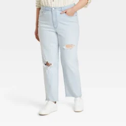 Women's High-Rise 90's Distressed Straight Jeans - Universal Thread™ 4 Women's High-Rise 90's Distressed Straight Jeans - Universal Thread™ -Hot Sale Universal Thread Shop GUEST a4ee42ad 40de 4600 a6e6 2d0670d5e98e