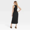 Women's Knit Midi Ruched Dress - Universal Thread™ -Hot Sale Universal Thread Shop GUEST a74f64f9 d972 4d78 87ad 87540f97bd12