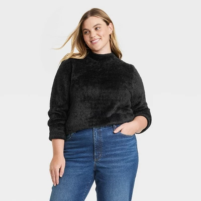 Women's Fuzzy Mock Turtleneck Pullover Sweater - Universal Thread™ Women's Fuzzy Mock Turtleneck Pullover Sweater - Universal Thread™ -Hot Sale Universal Thread Shop GUEST a8968846 300c 4717 bbe4 34a9c67e8b83