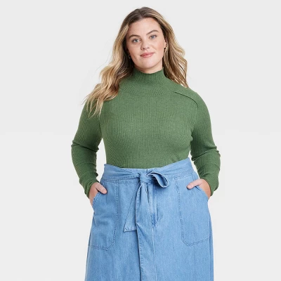 Women's Shrunken Rib Turtleneck Pullover Sweater - Universal Thread™ Women's Shrunken Rib Turtleneck Pullover Sweater - Universal Thread™ -Hot Sale Universal Thread Shop GUEST be8f95a4 3139 482f 9ce4 14255c197cb1