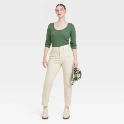 Women's High-Rise 90's Slim Straight Jeans - Universal Thread™ White -Hot Sale Universal Thread Shop GUEST c6bca884 7153 4cf1 8813 84fac5016044