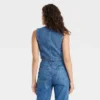 Women's Denim Vest - Universal Thread™ Blue Denim 1 Women's Denim Vest - Universal Thread™ Blue Denim -Hot Sale Universal Thread Shop GUEST ca5a822b 461f 466a 96b1 9501626b077a