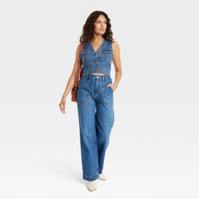 Women's Denim Vest - Universal Thread™ Blue Denim Women's Denim Vest - Universal Thread™ Blue Denim -Hot Sale Universal Thread Shop GUEST caf6f6a4 8b80 4bd6 9583 08f1e939422a