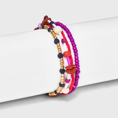 Semi Precious Opal Stretch Bracelet Set 4pc - Universal Thread™ Semi Precious Opal Stretch Bracelet Set 4pc - Universal Thread™ -Hot Sale Universal Thread Shop GUEST d65aa9ba 5118 4d87 8578 b6552f0720d9