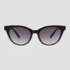 Women's Narrow Cateye Sunglasses - Universal Thread™ Black -Hot Sale Universal Thread Shop GUEST d8ef5ded eeb3 4b0a be96 c49f1c9f1c0a