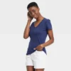 Women's 3pk Fitted V-Neck Short Sleeve T-Shirt - Universal Thread™