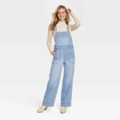 Women's Wide Leg Denim Overalls - Universal Thread™ Light Wash 4 Women's Wide Leg Denim Overalls - Universal Thread™ Light Wash -Hot Sale Universal Thread Shop GUEST df914a4f 14b6 492f ba31 6b3be904005b