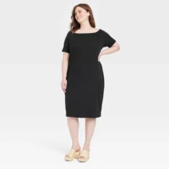 Women's Off Shoulder Midi Bodycon Dress - Universal Thread™ -Hot Sale Universal Thread Shop GUEST e2186b1c a2ed 469b 91d6 1d0d9bafd575