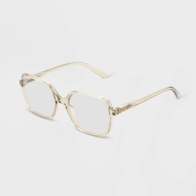 Women's Shiny Plastic Square Blue Light Filtering Reading Glasses - Universal Thread™ Green Women's Shiny Plastic Square Blue Light Filtering Reading Glasses - Universal Thread™ Green -Hot Sale Universal Thread Shop GUEST ed9a47ae 32a3 4ba5 88ea 180563612b6b 1
