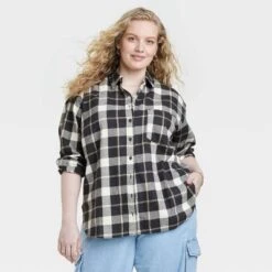 Women's Long Sleeve Flannel Button-Down Shirt - Universal Thread™ 4 Women's Long Sleeve Flannel Button-Down Shirt - Universal Thread™ -Hot Sale Universal Thread Shop GUEST f3a2c30f e864 45af bf3b 7e9bf7086134